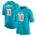 Kooe M.Dolphins #10 Jacob Rodriguez Player Aqua Home Game Stitched Jerseys