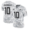 Kooe M.Dolphins #10 Jacob Rodriguez Player Arctic Camo Salute To Service Limited Game Stitched Jerseys