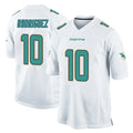 Kooe M.Dolphins #10 Jacob Rodriguez Player White Home Game Stitched Jerseys