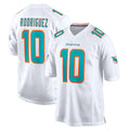 Kooe M.Dolphins #10 Jacob Rodriguez Player White Limited Home Game Stitched Jerseys