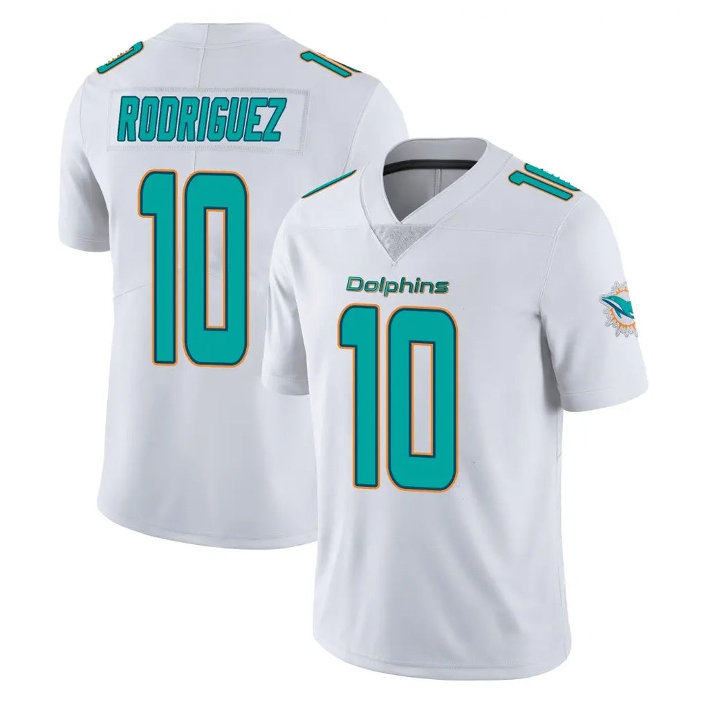 Kooe M.Dolphins #10 Jacob Rodriguez Player White Limited Vapor Untouchable Home Game Stitched Jerseys