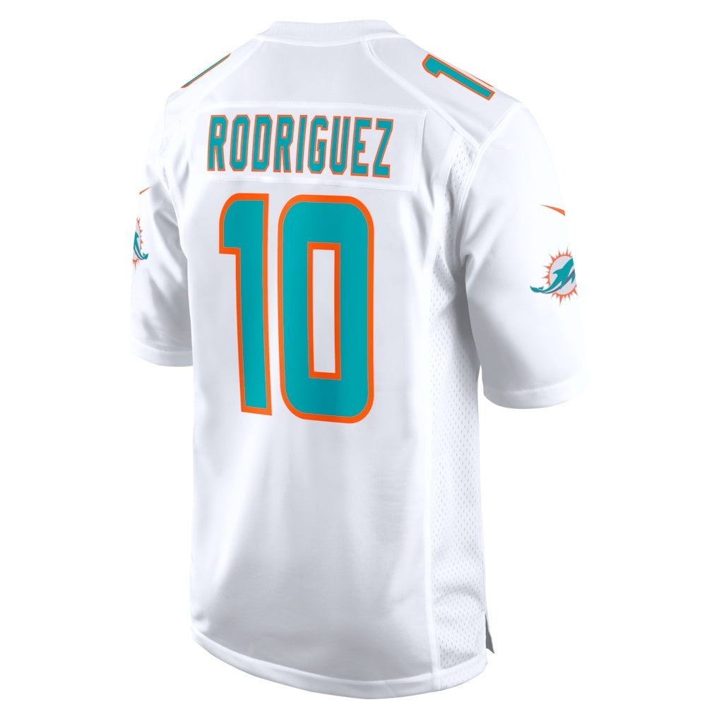 Kooe M.Dolphins #10 Jacob Rodriguez White Game Stitched Jerseys