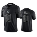 Kooe M.Dolphins #10 Tyreek Hill Player Black RFLCTV Limited Stitched Jerseys