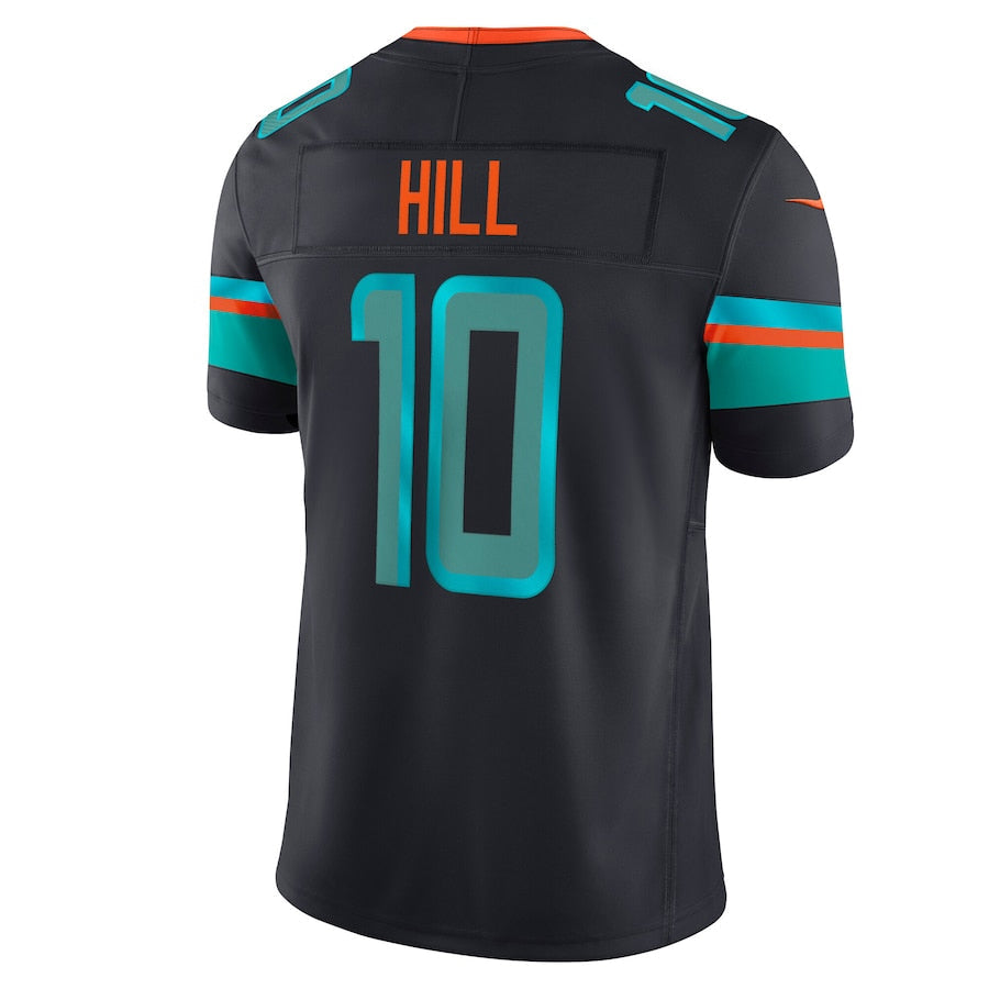 Kooe M.Dolphins #10 Tyreek Hill Player Blue Rivalries Collection Vapor Limited Stitched Jersey