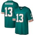Kooe M.Dolphins #13 Dan Marino Mitchell & Ness Aqua Big & Tall 1984 Retired Player Replica Stitched Jerseys