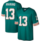 Kooe M.Dolphins #13 Dan Marino Mitchell & Ness Aqua Big & Tall 1984 Retired Player Replica Stitched Jerseys