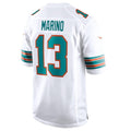 Kooe M.Dolphins #13 Dan Marino White Retired Player Jersey American Stitched Jersey