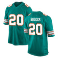 Kooe M.Dolphins #20 Jordyn Brooks Player Aqua Alternate Home Game Stitched Jerseys