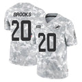 Kooe M.Dolphins #20 Jordyn Brooks Player Arctic Camo Salute To Service Limited Game Stitched Jerseys