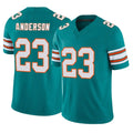 Kooe M.Dolphins #23 Zayne Anderson Player Aqua Limited Alternate Vapor F.U.S.E. Home Game Stitched Jerseys