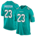 Kooe M.Dolphins #23 Zayne Anderson Player Aqua Team Color Home Game Stitched Jerseys