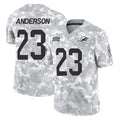 Kooe M.Dolphins #23 Zayne Anderson Player Arctic Camo Salute To Service Limited Game Stitched Jerseys