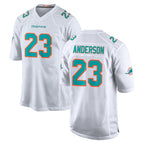 Kooe M.Dolphins #23 Zayne Anderson Player White Limited Home Game Stitched Jerseys