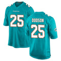 Kooe M.Dolphins #25 Tyrel Dodson Player Aqua Home Game Stitched Jerseys