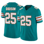 Kooe M.Dolphins #25 Tyrel Dodson Player Aqua Limited Alternate Vapor F.U.S.E. Home Game Stitched Jerseys