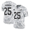 Kooe M.Dolphins #25 Tyrel Dodson Player Arctic Camo Salute To Service Limited Game Stitched Jerseys