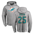 Kooe M.Dolphins #25 Tyrel Dodson Player Gray LOGO Pullover Hoodies Limited Stitched Jerseys