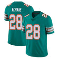 Kooe M.Dolphins #28 De'Von Achane Player Aqua Limited Alternate Vapor Untouchable Home Game Stitched Jerseys
