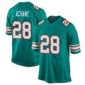 Kooe M.Dolphins #28 De?¡¥Von Achane Player Green Alternate Game Stitched Jerseys