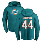 Kooe M.Dolphins #44 Chop Robinson Player Aqua LOGO Pullover Hoodies Limited Stitched Jerseys
