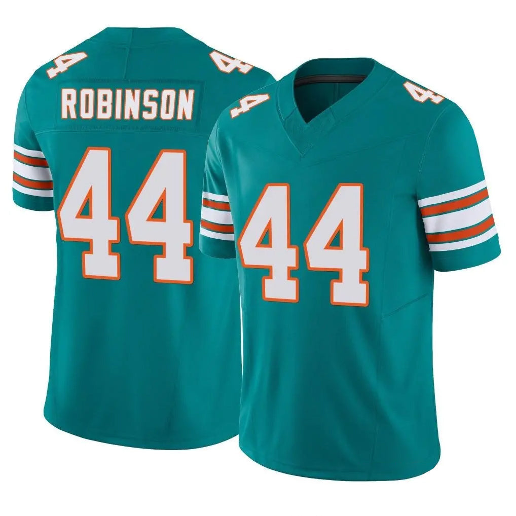 Kooe M.Dolphins #44 Chop Robinson Player Aqua Limited Alternate Vapor F.U.S.E. Home Game Stitched Jerseys