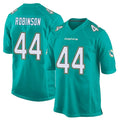 Kooe M.Dolphins #44 Chop Robinson Player Aqua Team Color Home Game Stitched Jerseys