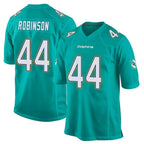 Kooe M.Dolphins #44 Chop Robinson Player Aqua Team Color Home Game Stitched Jerseys