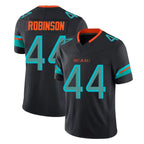 Kooe M.Dolphins #44 Chop Robinson Player Black Limited Pitch Rivalries Collection Home Game Stitched Jerseys