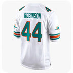 Kooe M.Dolphins #44 Chop Robinson Player White Limited Home Game Stitched Jerseys