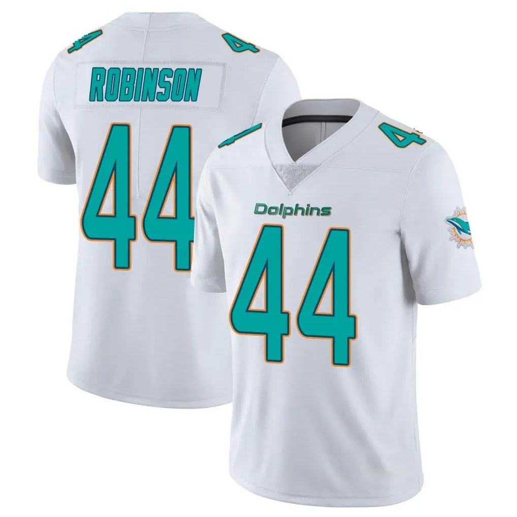 Kooe M.Dolphins #44 Chop Robinson Player White Limited Vapor Untouchable Home Game Stitched Jerseys
