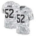 Kooe M.Dolphins #52 Patrick Paul Player Arctic Camo Salute To Service Limited Game Stitched Jerseys