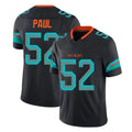 Kooe M.Dolphins #52 Patrick Paul Player Black Limited Pitch Rivalries Collection Home Game Stitched Jerseys
