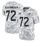 Kooe M.Dolphins #72 Jonah Savaiinaea Player Arctic Camo Salute To Service Limited Game Stitched Jerseys