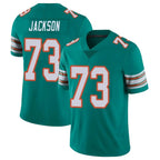 Kooe M.Dolphins #73 Austin Jackson Player Aqua Limited Alternate Vapor Untouchable Home Game Stitched Jerseys