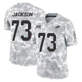 Kooe M.Dolphins #73 Austin Jackson Player Arctic Camo Salute To Service Limited Game Stitched Jerseys