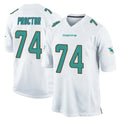 Kooe M.Dolphins #74 Kadyn Proctor Player White Home Game Stitched Jerseys