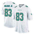 Kooe M.Dolphins #83 Kevin Coleman Jr. Player White Home Game Stitched Jerseys