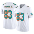 Kooe M.Dolphins #83 Kevin Coleman Jr. Player White Limited Vapor F.U.S.E. Home Game Stitched Jerseys