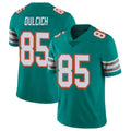 Kooe M.Dolphins #85 Greg Dulcich Player Aqua Limited Alternate Vapor Untouchable Home Game Stitched Jerseys
