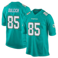 Kooe M.Dolphins #85 Greg Dulcich Player Aqua Team Color Home Game Stitched Jerseys