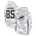 Kooe M.Dolphins #85 Greg Dulcich Player Arctic Camo Salute to Service Hoodies Limited Game Stitched Jerseys