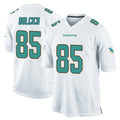 Kooe M.Dolphins #85 Greg Dulcich Player White Home Game Stitched Jerseys