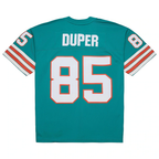 Kooe M.Dolphins #85 Mark Duper Mitchell & Ness Aqua Legacy Replica Jersey