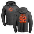 Kooe M.Dolphins #92 Zach Sieler Player Darkgray Pullover Hoodies Limited Stitched Jerseys