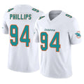 Kooe M.Dolphins #94 Jordan Phillips Player White Limited Vapor F.U.S.E. Home Game Stitched Jerseys