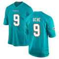 Kooe M.Dolphins #9 Joshua Uche Player Aqua Home Game Stitched Jerseys