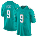 Kooe M.Dolphins #9 Joshua Uche Player Aqua Team Color Home Game Stitched Jerseys