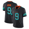 Kooe M.Dolphins #9 Joshua Uche Player Black Limited Pitch Rivalries Collection Home Game Stitched Jerseys