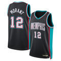 Kooe M.Grizzlies #12 Ja Morant Black Swingman Stitched Jerseys- Classic Edition
