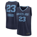 Kooe M.Grizzlies #23 Cedric Coward Navy Draft First Round Pick Fast Break Replica Stitched Jerseys- Icon Edition